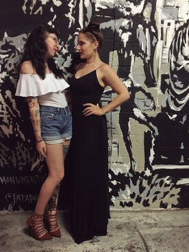 「boohoo」｜Sarah Adlerさん（レディース・157cm）の秋コーディネート