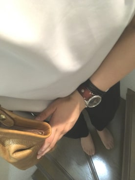 「GARA（ガラ）のアイテム」を使った、なおみさん（レディース・160cm）の夏コーディネート