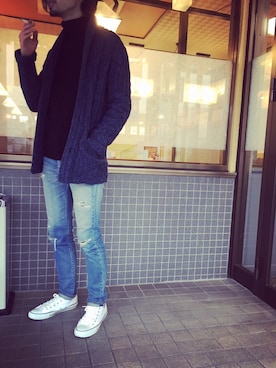 ニジマスさん（メンズ・170cm）の春コーディネート