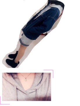 「Honeys（ハニーズ）のアイテム（チュニック）」を使った、う ー 汰 ☺︎︎さん（レディース・163cm）の冬コーディネート