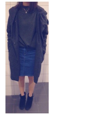 う ー 汰 ☺︎︎さん(レディース・163cm)の冬コーディネート