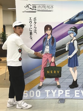「TOGA（トーガ）のアイテム（トップス）」を使った、やのゆきおさん（メンズ・165cm）の春コーディネート