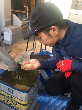 「THE NORTH FACE（ザノースフェイス）のアイテム（キャップ、ブラック系）」を使った、やのゆきおさん（メンズ・165cm）の秋コーディネート