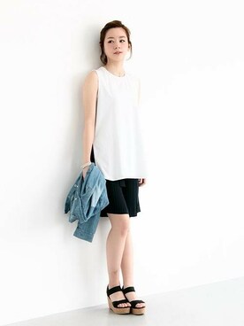 airiさん（レディース・160cm）の夏コーディネート