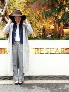 airiさん（レディース・160cm）の秋コーディネート