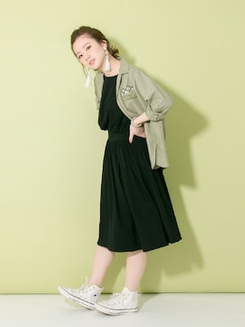 airiさん（レディース・160cm）の春コーディネート