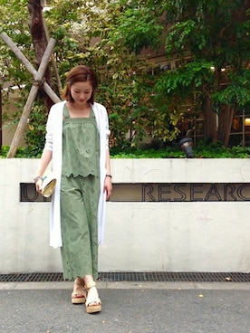 airiさん（レディース・160cm）の夏コーディネート