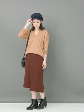 airiさん（レディース・160cm）の秋コーディネート