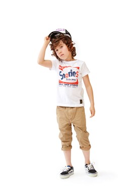 「STORIES（ストーリーズ）のアイテム」を使った、storiesさん（キッズ・110cm）の春コーディネート