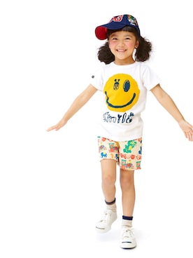 「STORIES（ストーリーズ）のアイテム」を使った、storiesさん（キッズ・110cm）の夏コーディネート