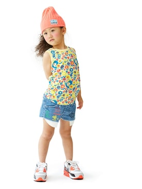 「STORIES（ストーリーズ）のアイテム」を使った、storiesさん（キッズ・110cm）の夏コーディネート