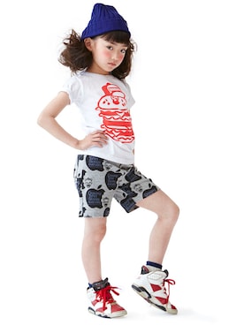 「STORIES（ストーリーズ）のアイテム」を使った、storiesさん（キッズ・110cm）の夏コーディネート