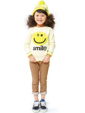 「STORIES（ストーリーズ）のアイテム」を使った、storiesさん（キッズ・110cm）の秋コーディネート