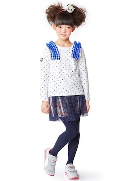 「STORIES（ストーリーズ）のアイテム」を使った、storiesさん（キッズ・110cm）の秋コーディネート