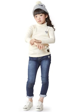 「STORIES（ストーリーズ）のアイテム」を使った、storiesさん（キッズ・110cm）の秋コーディネート