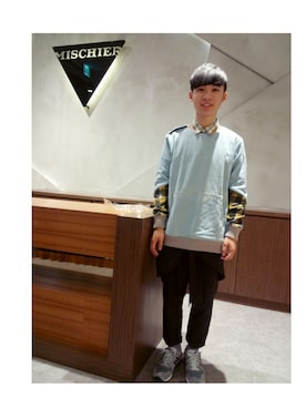 「アイテム（タイツ/ストッキング）」を使った、Kuさん（メンズ・170cm）の秋コーディネート