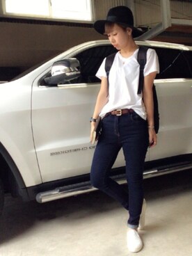 「WAG（ワグ）のアイテム」を使った、shion_ninomiyaさん（レディース・156cm）の秋コーディネート