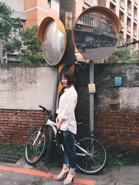 「murua」｜Carol Wangさん（レディース・164cm）の春コーディネート