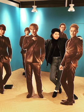 田村祥子さん（レディース・165cm）の冬コーディネート