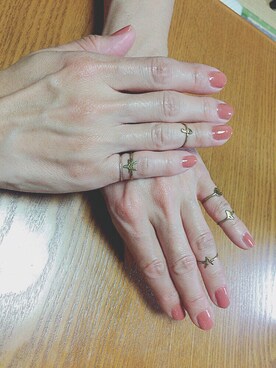 「Ron Herman（ロン ハーマン）のアイテム（リング、その他）」を使った、Mrs.Cさん（レディース・163cm）の冬コーディネート