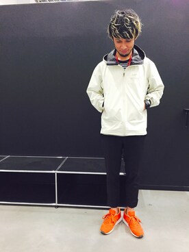 「NEWBALANCE」｜「アイテム（腕時計）」を使った、ALWAYSFUNさん（メンズ・173cm）の春コーディネート
