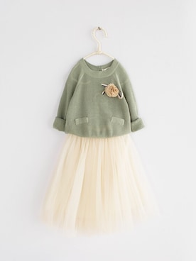 「おめかしコーデ」｜CHIMOMEさん（キッズ・100cm）の春コーディネート