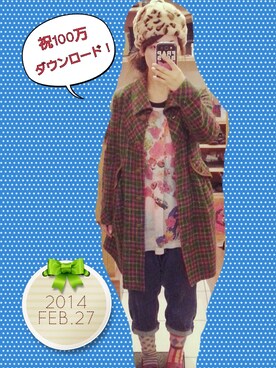 yoshiさん（レディース・158cm）の冬コーディネート