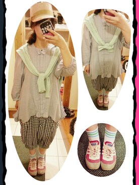 yoshiさん（レディース・158cm）の春コーディネート