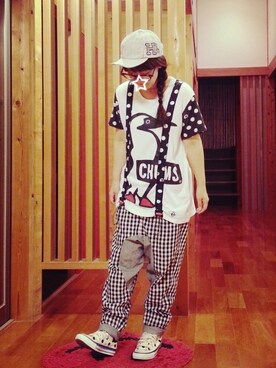 yoshiさん（レディース・158cm）の夏コーディネート