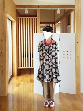 yoshiさん（レディース・158cm）の夏コーディネート