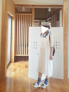 「FRAPBOIS」｜「アイテム（財布/小物）」を使った、yoshiさん（レディース・158cm）の夏コーディネート