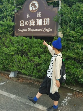 「FRAPBOIS」｜「アイテム（スラックス）」を使った、yoshiさん（レディース・158cm）の夏コーディネート