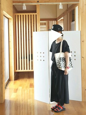 yoshiさん（レディース・158cm）の夏コーディネート