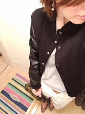 u.さん（レディース・158cm）の冬コーディネート