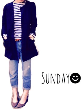 u.さん（レディース・158cm）の春コーディネート