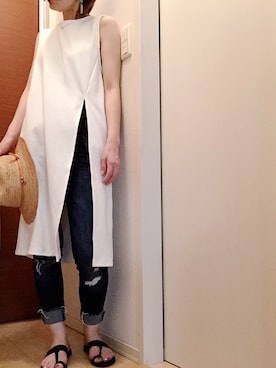 u.さん（レディース・158cm）の夏コーディネート