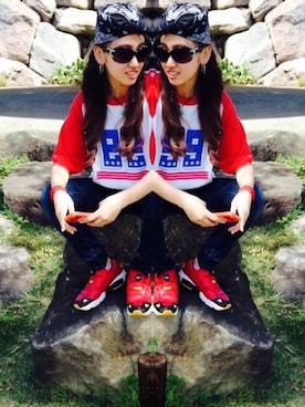 Y U R Iさん（レディース・160cm）の夏コーディネート