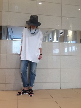 MONIさん（レディース・158cm）の春コーディネート