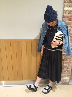 MONIさん（レディース・158cm）の春コーディネート