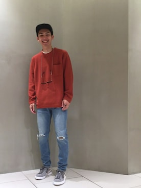 「MONKEY TIME（モンキータイム）のアイテム（パンツ）」を使った、Keisuke Oobaさん（メンズ・174cm）の夏コーディネート