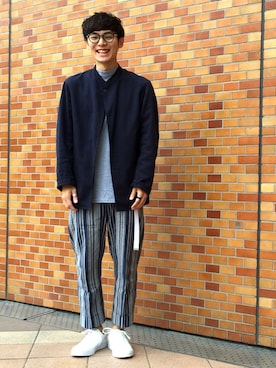 「BEAUTY&YOUTH UNITED ARROWS」｜「アイテム（ジャケット/アウター）」を使った、Keisuke Oobaさん（メンズ・174cm）の夏コーディネート