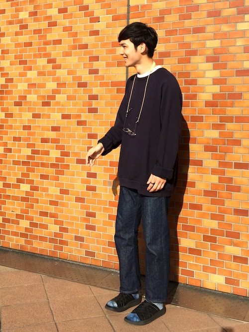 Keisuke Ooba ビューティ ユース ユナイテッドアローズ 仙台店 Acne Studiosのスウェットを使ったコーディネート Wear