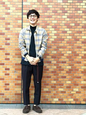 「CLASS（クラス）のアイテム」を使った、Keisuke Oobaさん（メンズ・174cm）の秋コーディネート