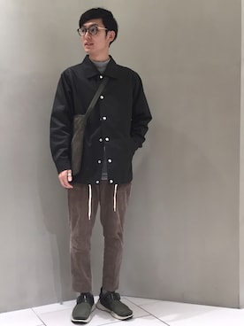 「Ayame（アヤメ）のアイテム」を使った、Keisuke Oobaさん（メンズ・174cm）の秋コーディネート