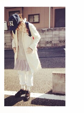「tricker's」｜「アイテム（ワンピース/ドレス）」を使った、yuunnnさん（レディース・167cm）の春コーディネート