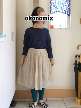 okonomixさんの（しまむら | シマムラ）を使ったコーディネート