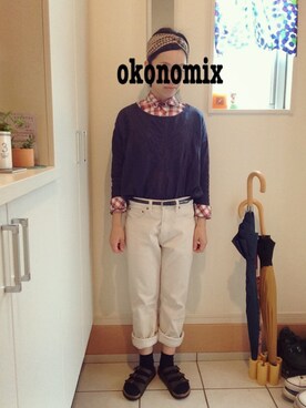 「まいフェス 3」｜okonomixさん（レディース・158cm）の秋コーディネート