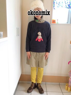 okonomixさんの（GU | ジーユー）を使ったコーディネート