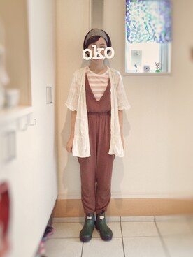 okonomixさん（レディース・158cm）の秋コーディネート