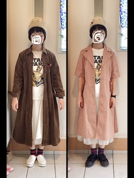 okonomixさん（レディース・158cm）の秋コーディネート